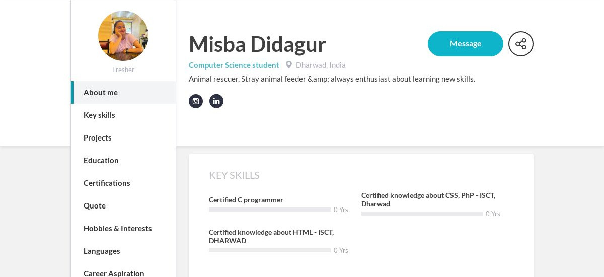 misba-didagur-online-resume-craftmycv