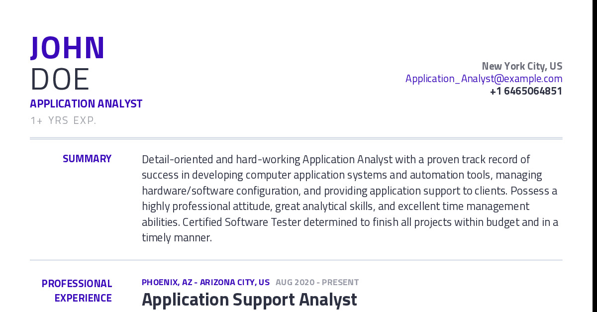 application-analyst-resume-example-with-content-sample-craftmycv