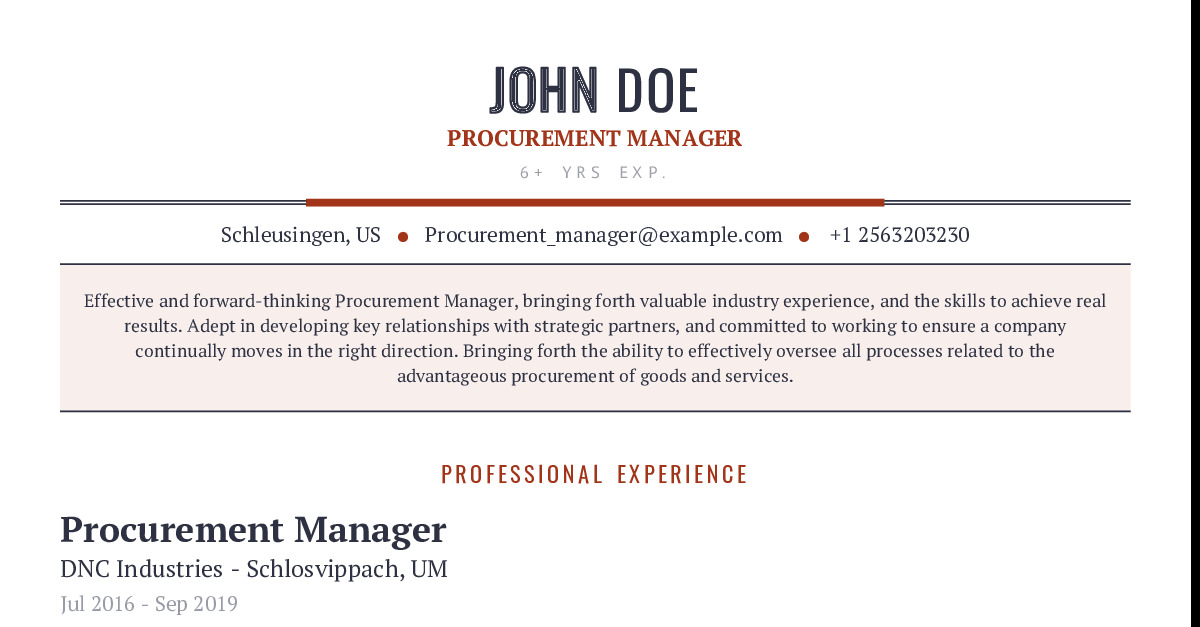 procurement-manager-resume-example-with-content-sample-craftmycv